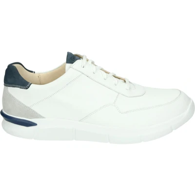 Afbeelding van Ganter 251721 Lage sneakersHeren sneakersVrije tijdsschoenen Kleur: Wit/beige Maat: 42