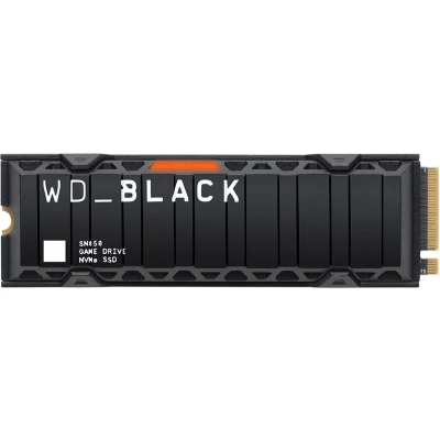 Afbeelding van WD Black™ SN850 Heatsink 500 GB NVMe/PCIe M.2 SSD 2280 harde schijf NVMe PCIe 4.0 x4 Retail WDS500G1XHE