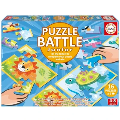Afbeelding van Educa Battle Animals puzzel aanbevolen vanaf 4 jaar (20116)