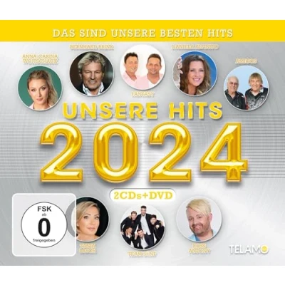 Afbeelding van Various Artists Unsere Hits 2024 (CD)