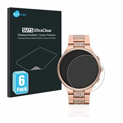 Afbeelding van Savvies (6 Stuks) Schermbeschermer voor Michael Kors Camille Gen 6 MKT5147 Screen Protector Ultra Transparant