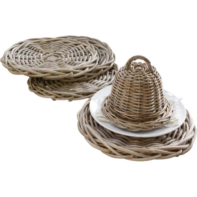 Afbeelding van LOBERON Placemat, set van 2 Bland bruin