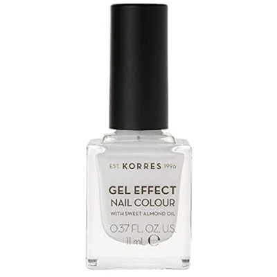 Afbeelding van Korres Geleffekt Nagellack Nagellak, Dames, Maat: 11 ml, Blanc white 01