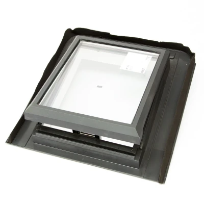 Afbeelding van Ubbink Purilan Euro dakraam 490 x 600 mm HR++ excl. indekdeel grijs