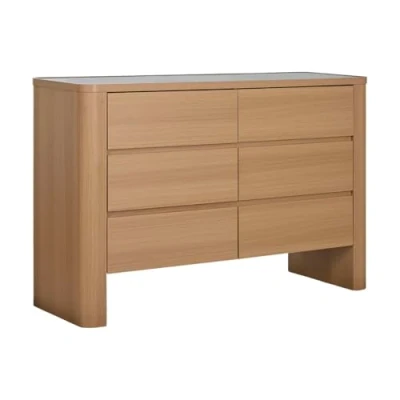 Afbeelding van Ladenkast Home ESPRIT Natuurlijk Lichtgrijs Modern 120 x 40 80 cm