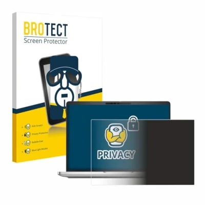Afbeelding van BROTECT privacy screenprotector voor Dell Pro 13 Plus Folie Beschermfolie Blauwlichtfilter