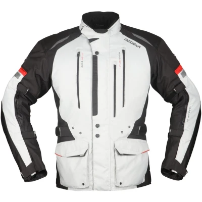 Afbeelding van Modeka Striker II Motorfiets textiel broek, zwart grijs, afmeting L voor man