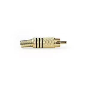 Afbeelding van RCA connector Nedis (Mannelijk, Verguld)