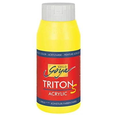 Afbeelding van Solo Goya TRITON S Citroengeel Hoogbriljante Acrylverf 750ml