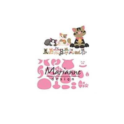 Afbeelding van Marianne D Collectable Eline&#039;s kitten COL1454 118x91 mm