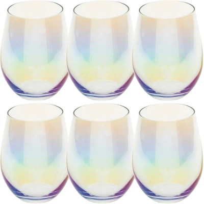 Afbeelding van Secret de Gourmet Tumbler glazen 6 stuks parelmoer Fantasy 540 ml