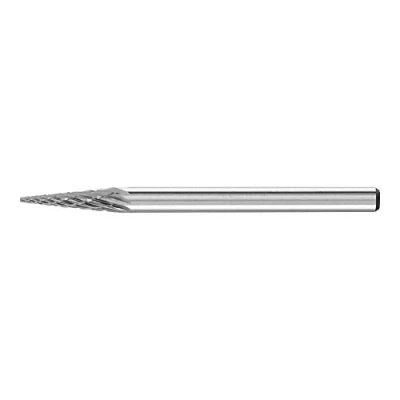 Afbeelding van PFERD 21214183 Freesstift Hardmetaal Spitse kegel Lengte 41 mm Afmeting, Ø 3 Werklengte 11 Schachtdiameter 1 stuks
