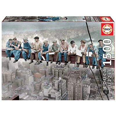 Afbeelding van EDUCA 1500 Pieces Puzzle Lunch in New York