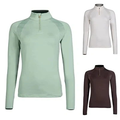 Afbeelding van HKM Functioneel Shirt Basil Donkerbruin XXL