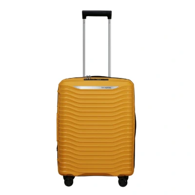 Afbeelding van Samsonite Upscape Spinner 55 Expandable yellow Harde Koffer
