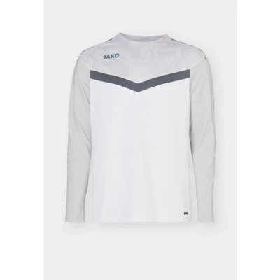 Afbeelding van JAKO Sweater Iconic rood/wijnrood L wit/zachtgrijs/antra light / S