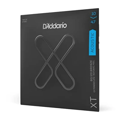 Afbeelding van D&#039;Addario XTABR1047 12 XT 10 47 Akoestische gitaarsnaren