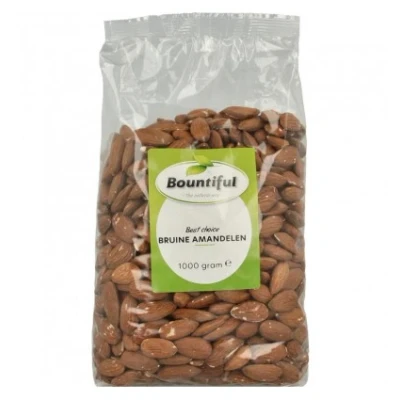 Afbeelding van Bountiful Bruine amandelen 1000 g
