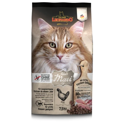 Afbeelding van Leonardo Adult Grain Free Maxi Kattenvoer Gevogelte 7.5 kg