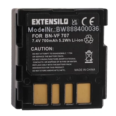 Afbeelding van Camera accu compatibel met JVC BN VF707U / 700 mAh