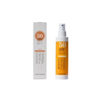 Afbeelding van Bioearth Zonnemelk Spray SPF50 150 ml