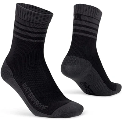 Afbeelding van GripGrab Merino Lined Waterproof Winter Fietssokken Gevoerd met Merinowol Zwart Unisex Maat S