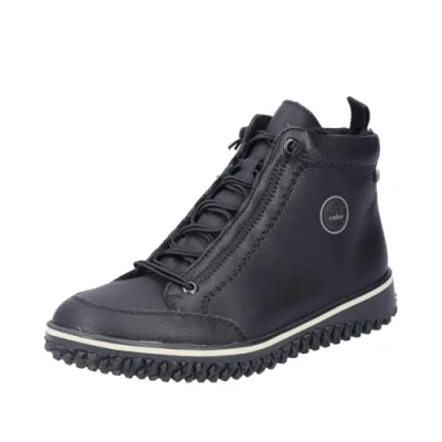 Afbeelding van Rieker Dames Z4241 enkellaarzen, zwart, 41 EU, EU
