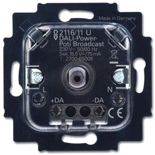 Afbeelding van Abb busch jaeger axcent alpha exclusive nea dali power potentiometer tw broadcast inbouw 2cka006599a3026