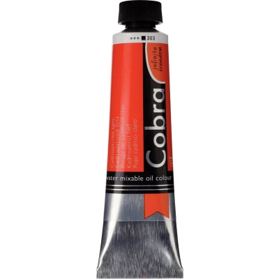 Afbeelding van Olieverf #303 Cadmiumrood Licht Cobra Artitst 40ml
