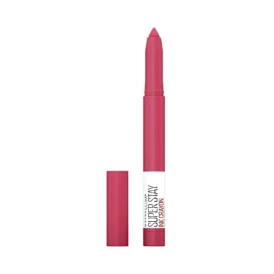 Afbeelding van Maybelline SuperStay Ink Crayon Matte Lipstick 80 Run The World