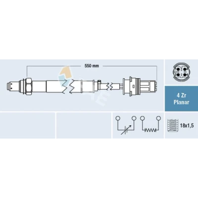 Afbeelding van Fae Lambda sonde 77442