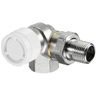 Afbeelding van Oventrop thermostatische radiatorafsluiter AV9 1/2 dubbel haaks rechts
