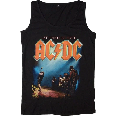 Afbeelding van AC/DC Let There Be Rock Mouwloze top XL Zwart