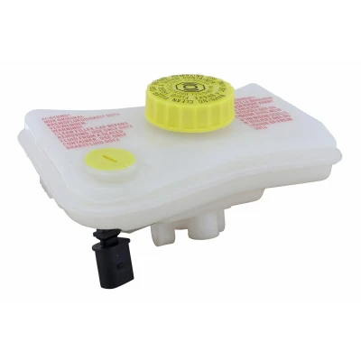 Afbeelding van VAICO V10 7380 Compensatiereservoir, remvloeistof Met sensor, deksel AUDI: A6 C5 Avant