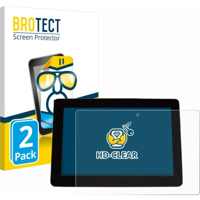 Afbeelding van BROTECT Screenprotector voor Trimble XCN 1050 Folie Beschermfolie transparant (2 Stuks)