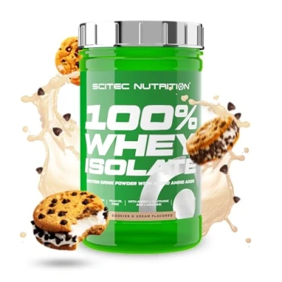 Afbeelding van Scitec Nutrition 100% Whey Isolate (Cookies &amp; Cream 700 gram)