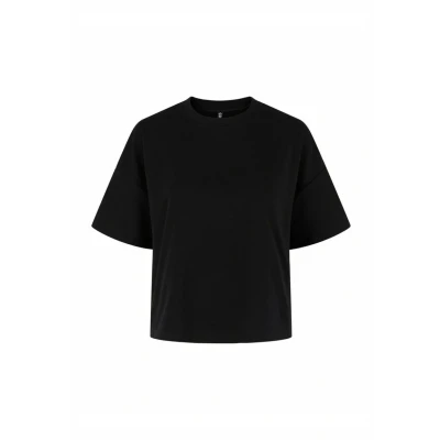 Afbeelding van Pieces Pcchilli Summer Loose Tshirt basic, Dames, Maat: XL, Black