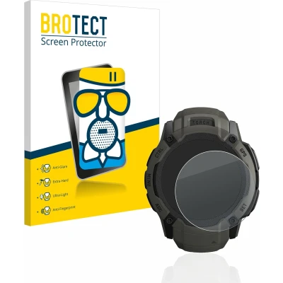 Afbeelding van BROTECT Antireflecterende Glas Screen Protector Mat voor Garmin Instinct 2X Solar Schermbeschermer [Beschermglas Folie niet Gehard Glas]