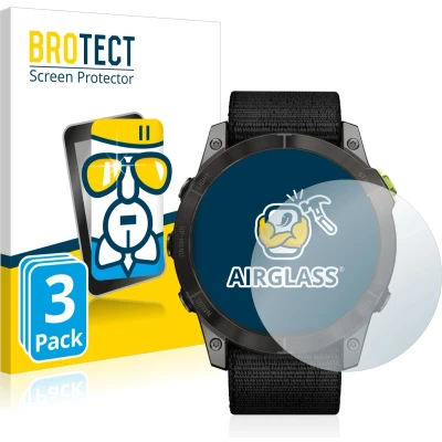 Afbeelding van BROTECT Screenprotector voor Garmin Enduro 2 Folie Beschermfolie Beschermglas transparant (3 Stuks)