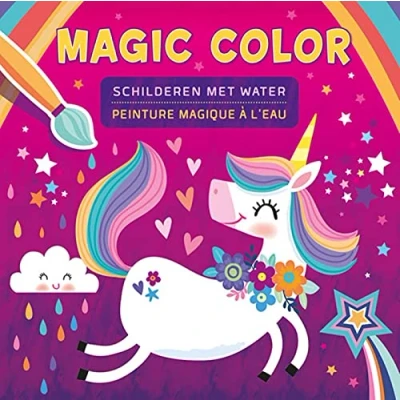Afbeelding van Deltas Magic color eenhoorn schilderen met water