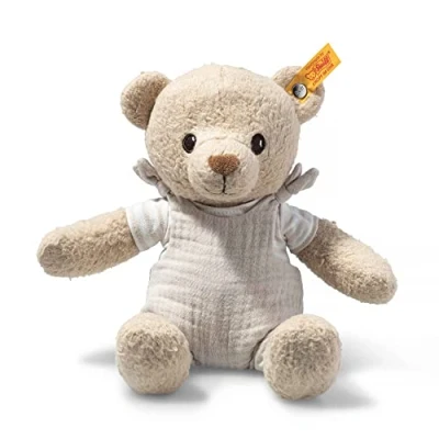 Afbeelding van Steiff Teddybeer Noah beige GOTS, 26 cm