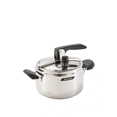 Afbeelding van Barazzoni Rapida snelkookpan model &quot;Rapid&quot;, diameter 22 cm, inhoud 5 l, roestvrij staal, staal