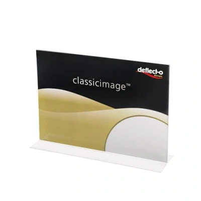 Afbeelding van Deflecto folderhouder T voet landscape, ft A4