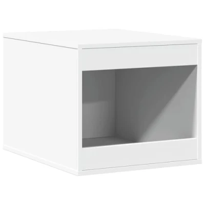 Afbeelding van Kattenbakkast 47x59x42 cm bewerkt hout wit