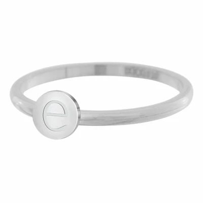 Afbeelding van alfabet E iXXXi Vulring 2 mm 21 / Silver