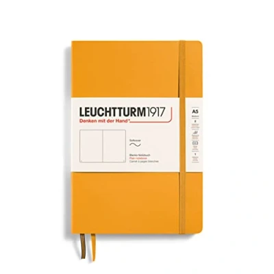 Afbeelding van Leuchtturm1917 A5 Medium Notitieboek blanco Rising Sun softcover