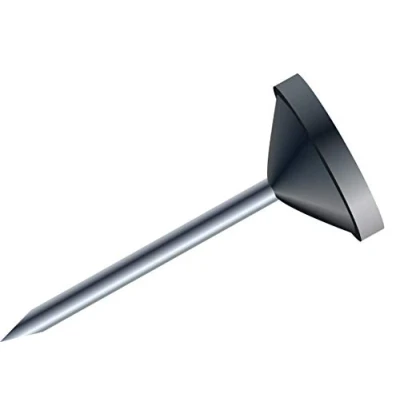 Afbeelding van Exacompta Ref 14501E Flat Headed Pins (Pack van 100) 8mm Breedte x 5mm Hoogte in Grootte Geschikt voor Pinboards of Prikborden Kantoren, Huizen &amp; Bedrijven Zwart