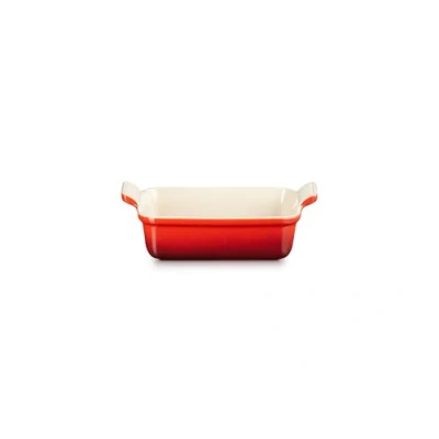 Afbeelding van Ovenschaal Le Creuset Rechthoek Kersenrood 19 x 14 cm