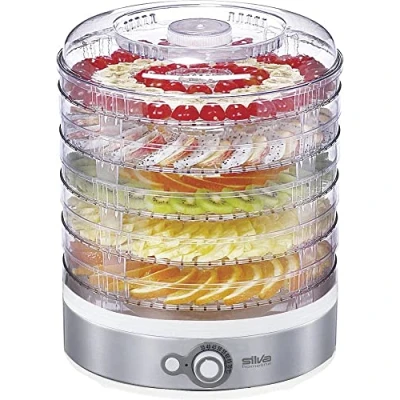 Afbeelding van Silva Homeline DA 401 Inox Voedseldroger Wit,