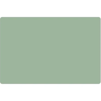 Afbeelding van 4X Placemat Uni Mint 30x45cm anti slip onderlegger tafeldecoratie placemats kunststof